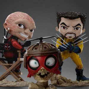 Deadpool & Wolverine Unmasked Mini Co Set
